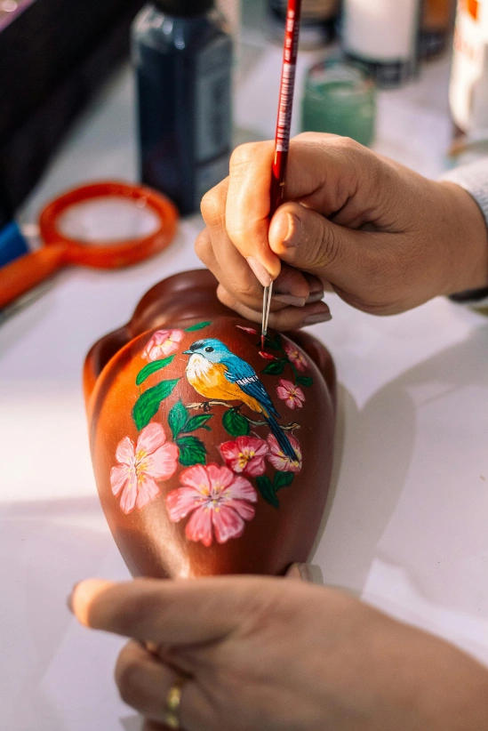 Kermatik bemalen in essen POTTERY (7)