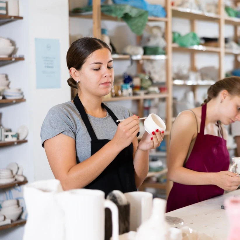 Kermatik bemalen in essen POTTERY (8)